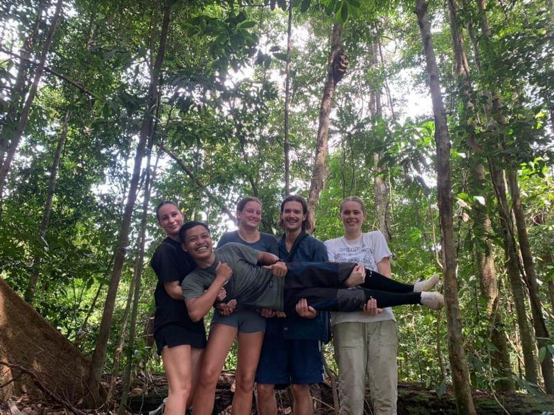 Wisma Batu Mandi Bukit Lawang Eksteriør bilde